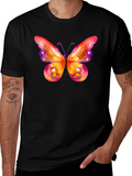 Butterfly Graphic Tee - Black