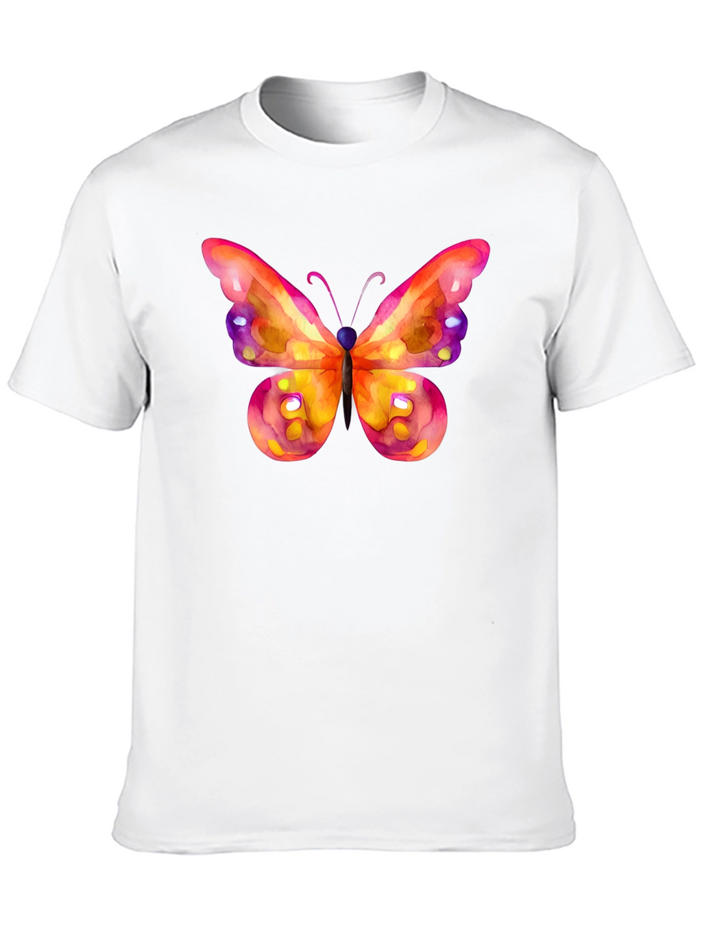 Butterfly Graphic Tee - Black