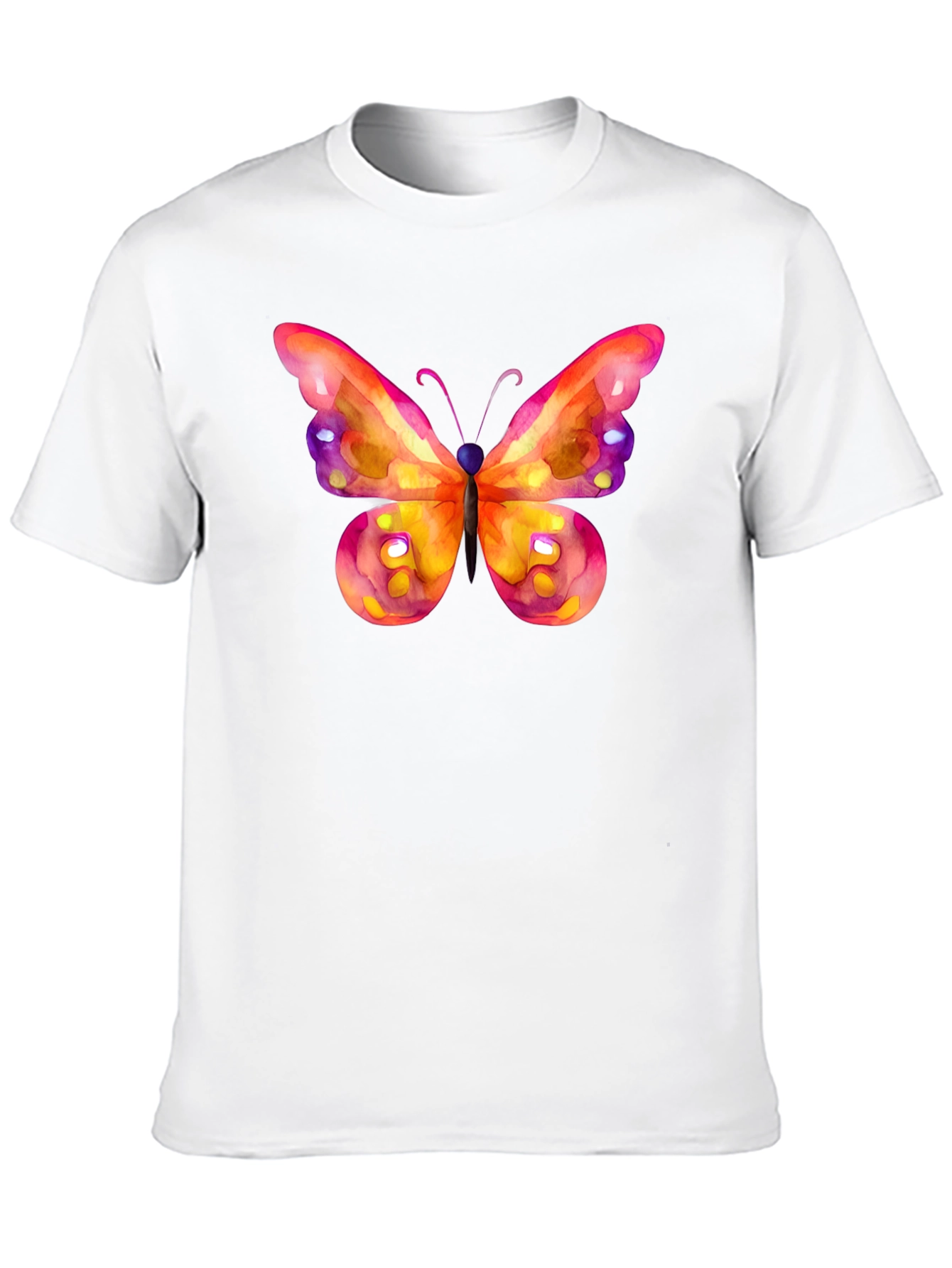 Butterfly Graphic Tee - Black