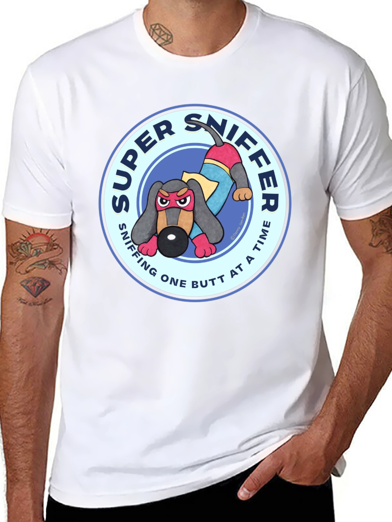 Super Sniffer Dog Graphic Tee