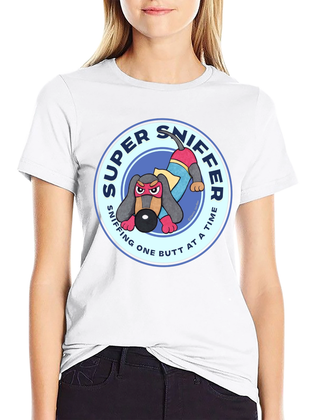 Super Sniffer Dog Graphic Tee
