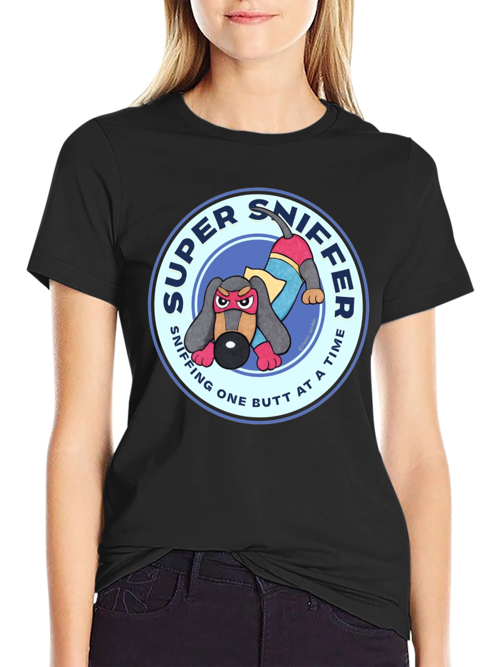 Super Sniffer Dog Graphic Tee