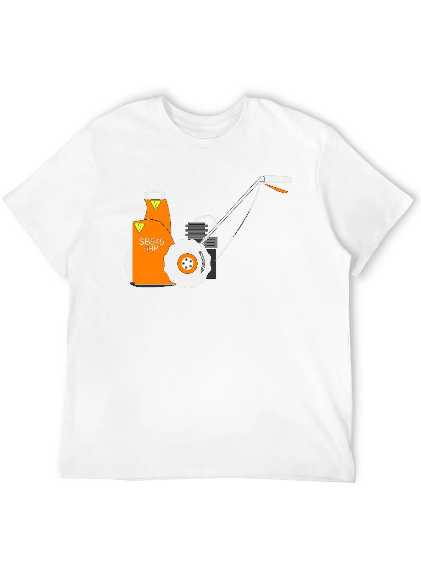 Unique Graphic Tee - SB545 5HP Design
