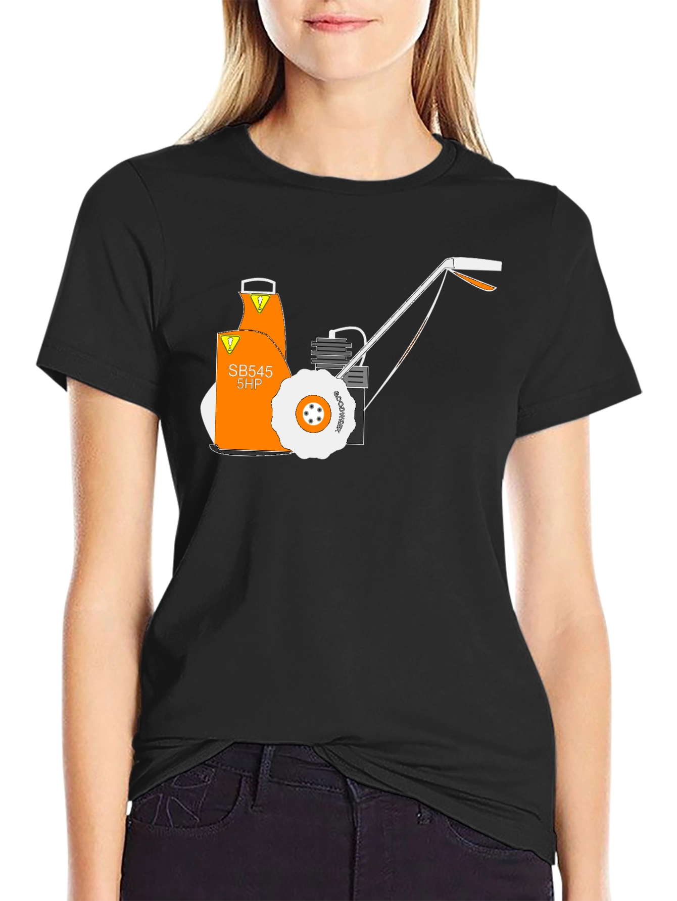 Unique Graphic Tee - SB545 5HP Design