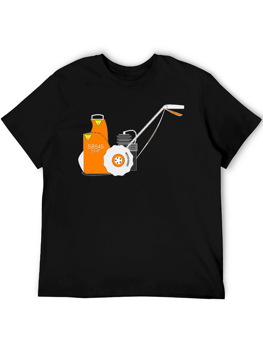 Unique Graphic Tee - SB545 5HP Design