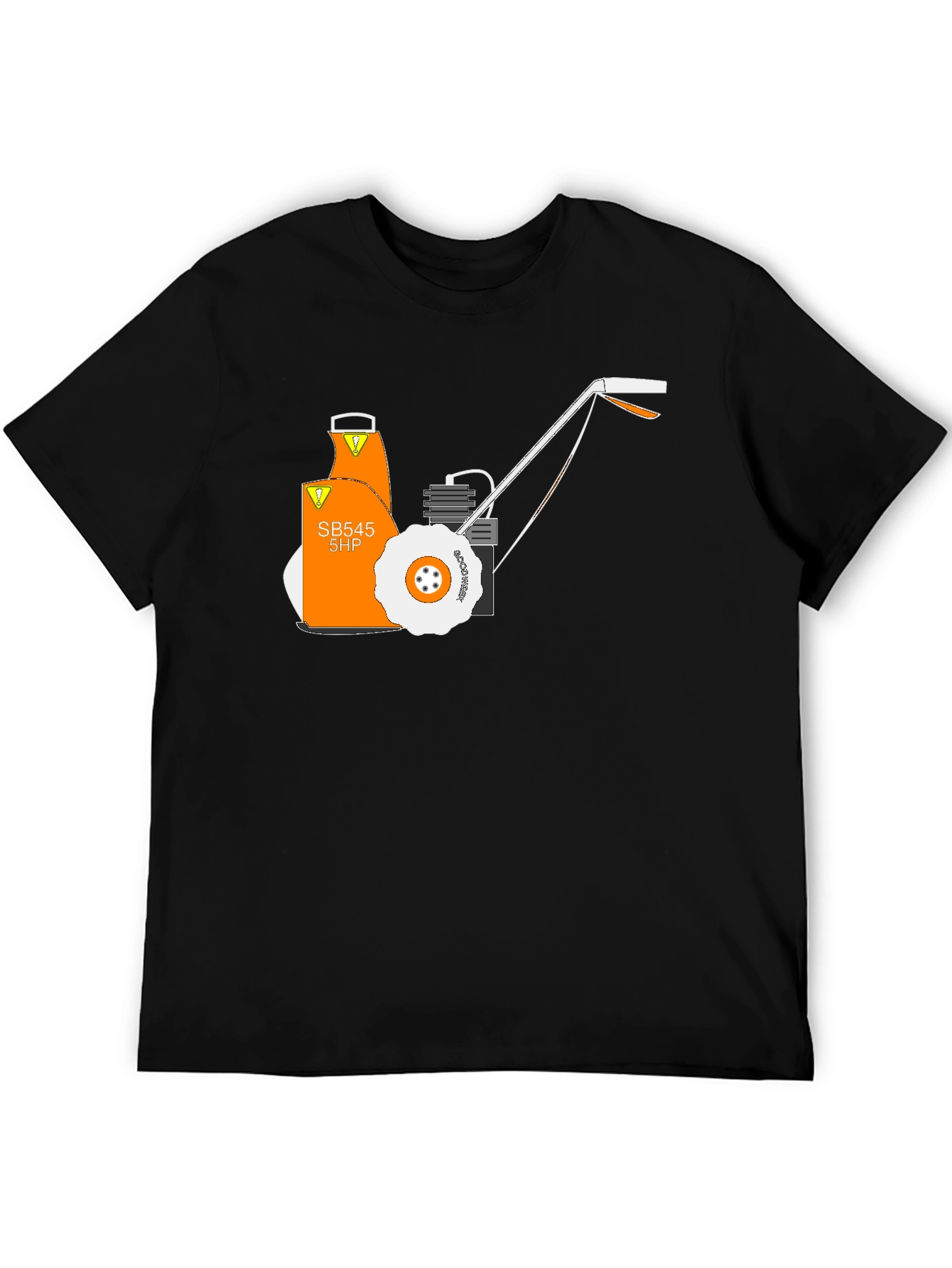 Unique Graphic Tee - SB545 5HP Design
