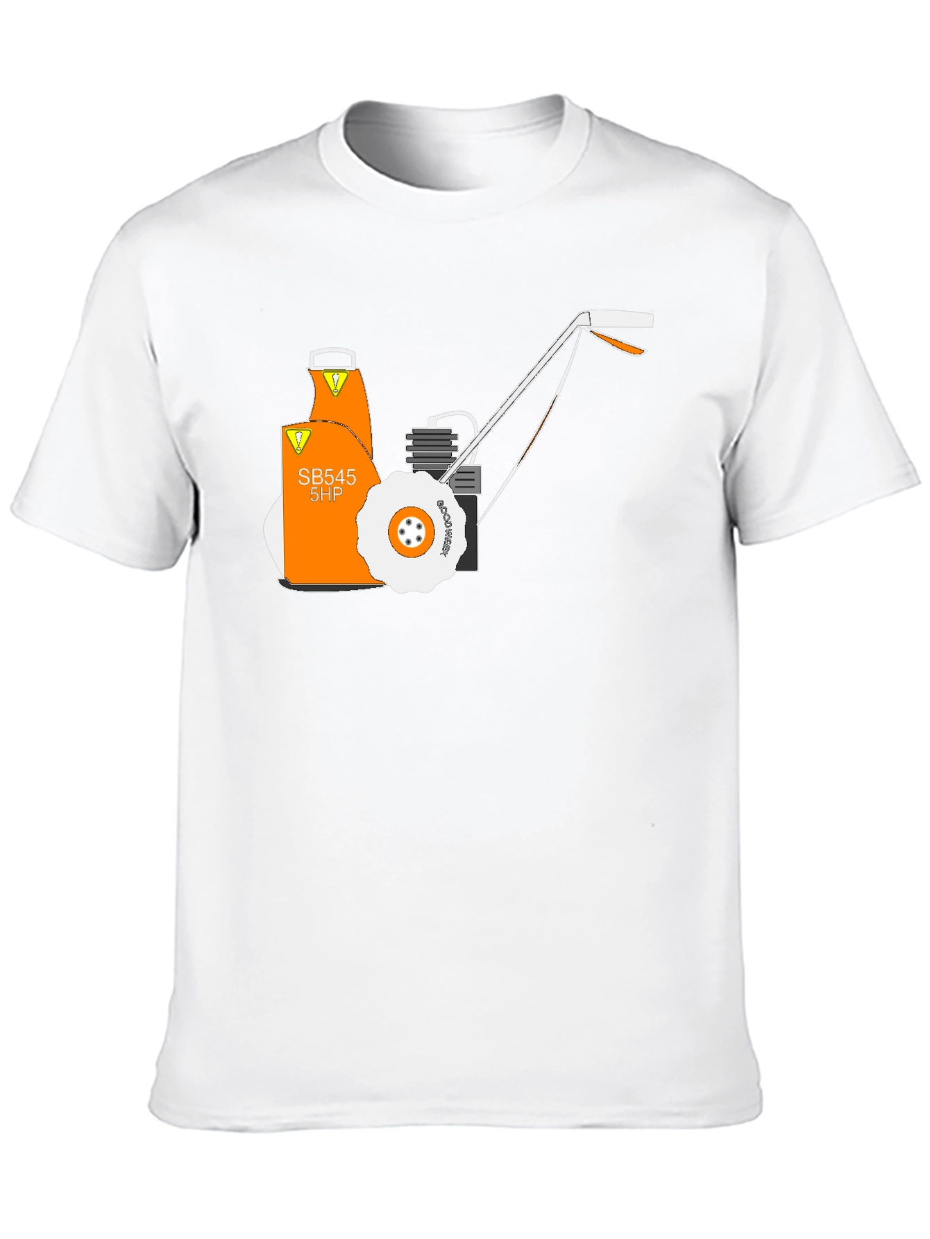Unique Graphic Tee - SB545 5HP Design