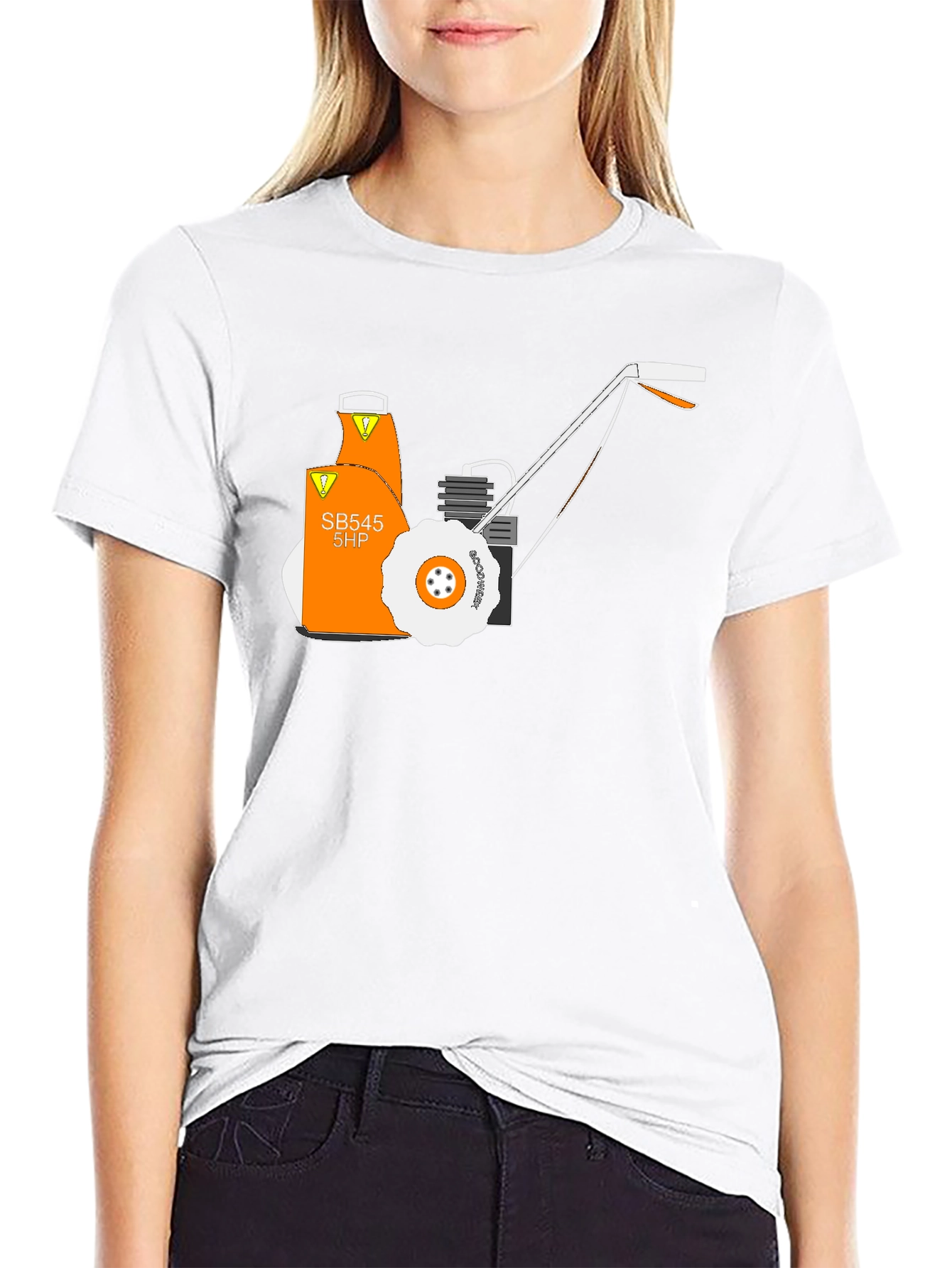 Unique Graphic Tee - SB545 5HP Design