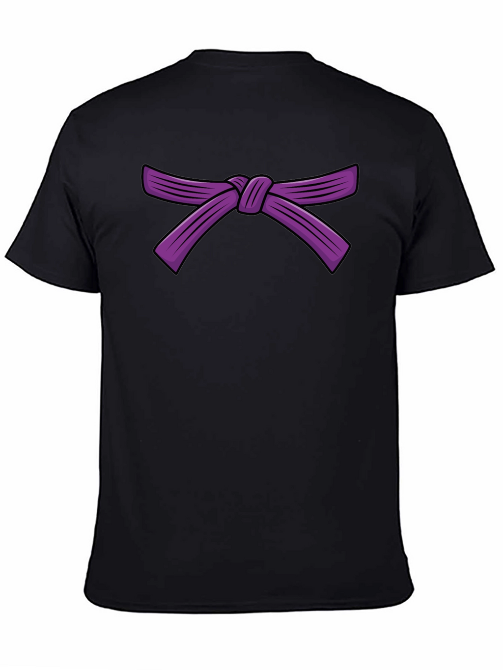 Purple Belt Graphic Tee - Martial Arts Style
