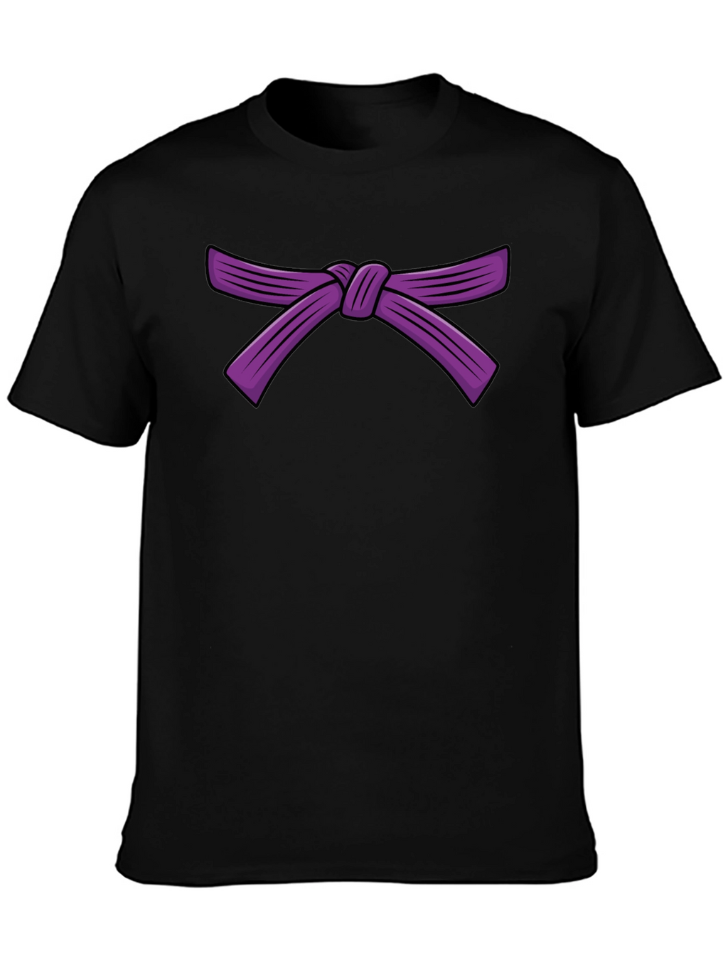 Purple Belt Graphic Tee - Martial Arts Style