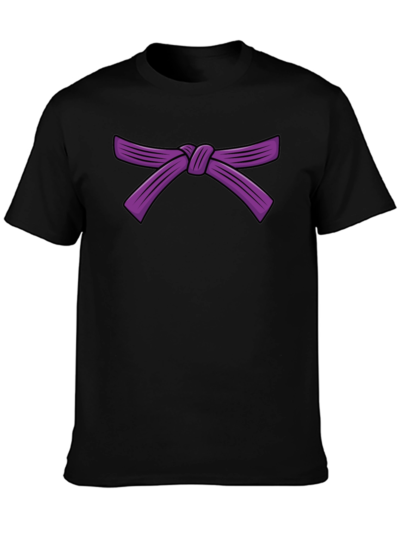 Purple Belt Graphic Tee - Martial Arts Style