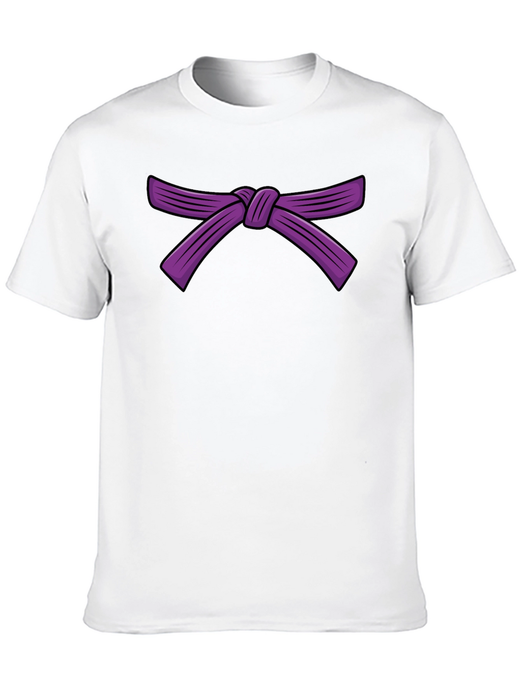 Purple Belt Graphic Tee - Martial Arts Style
