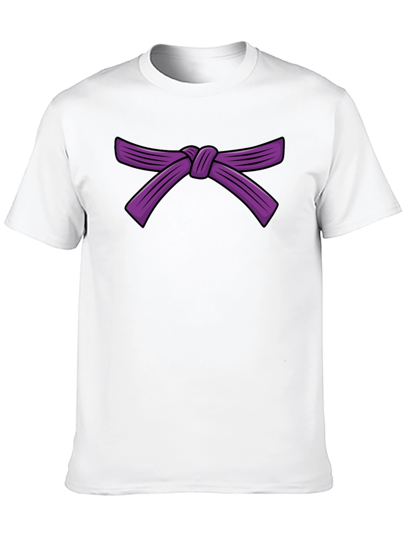 Purple Belt Graphic Tee - Martial Arts Style