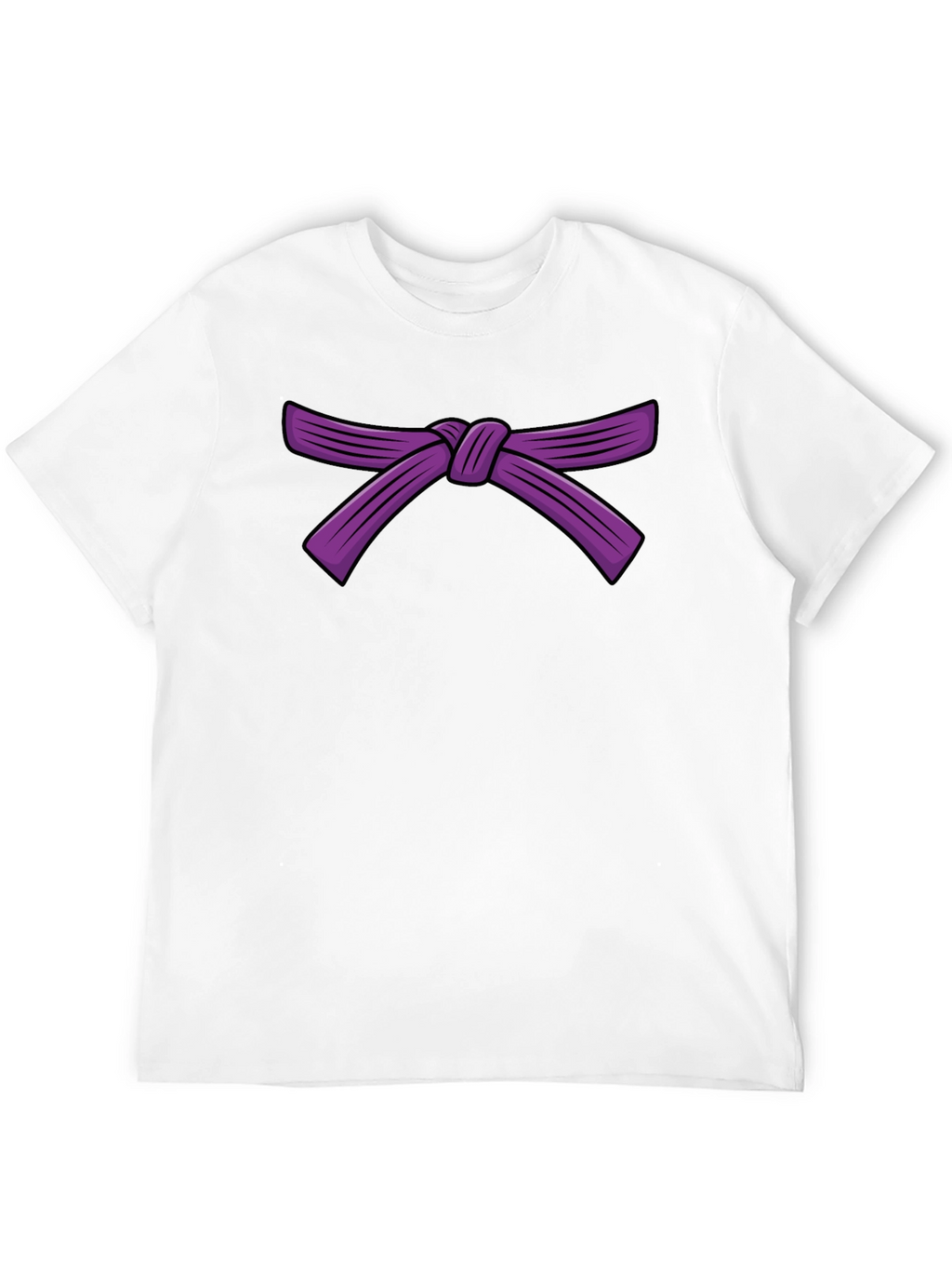 Purple Belt Graphic Tee - Martial Arts Style