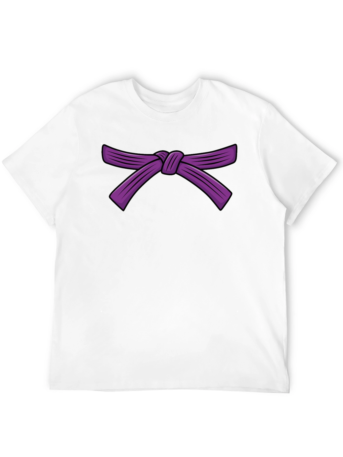 Purple Belt Graphic Tee - Martial Arts Style