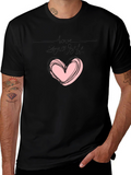 Love Yourself Graphic Tee - Trendy Black Shirt