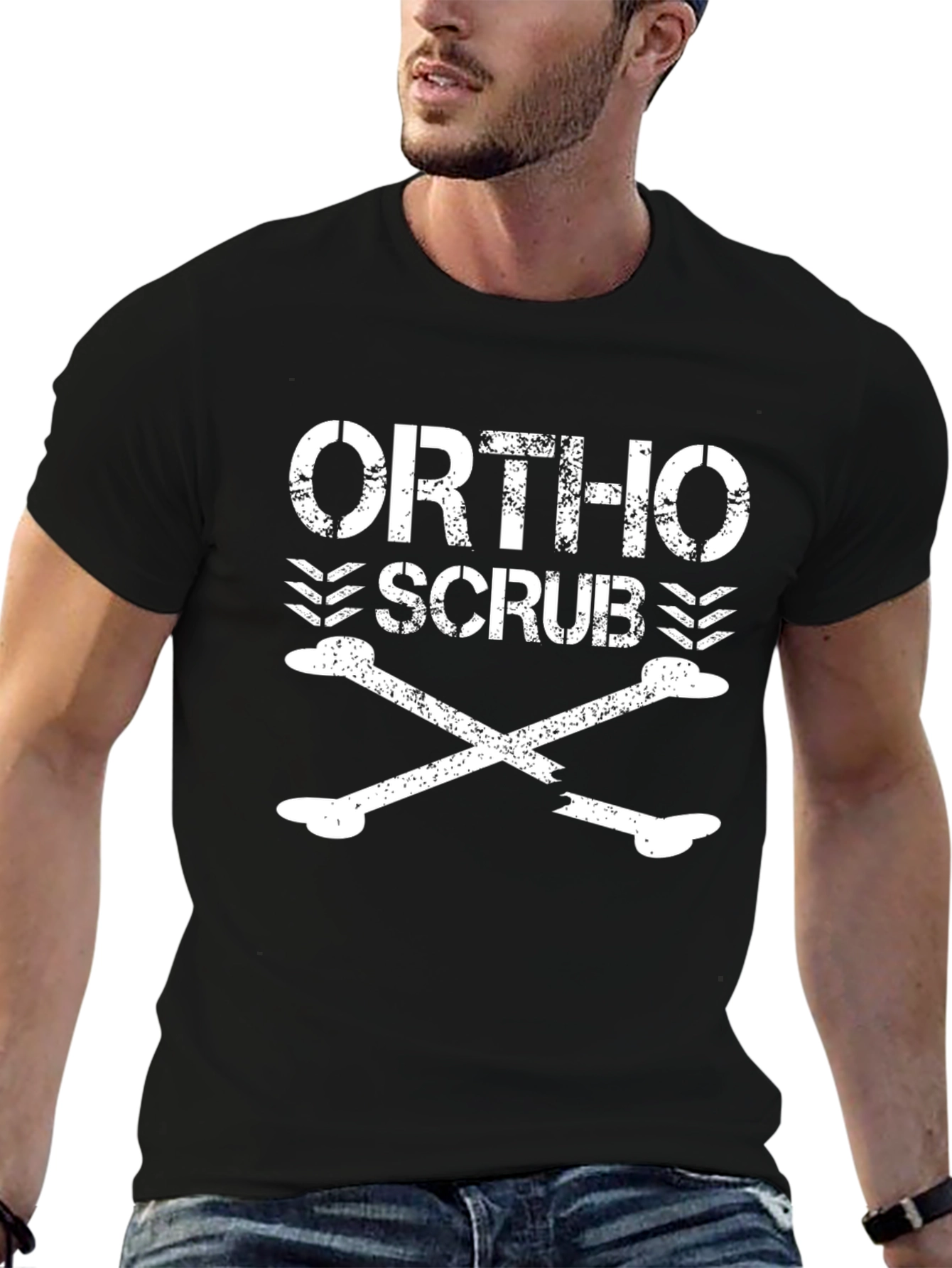 Ortho Scrub T-Shirt - Bone Design