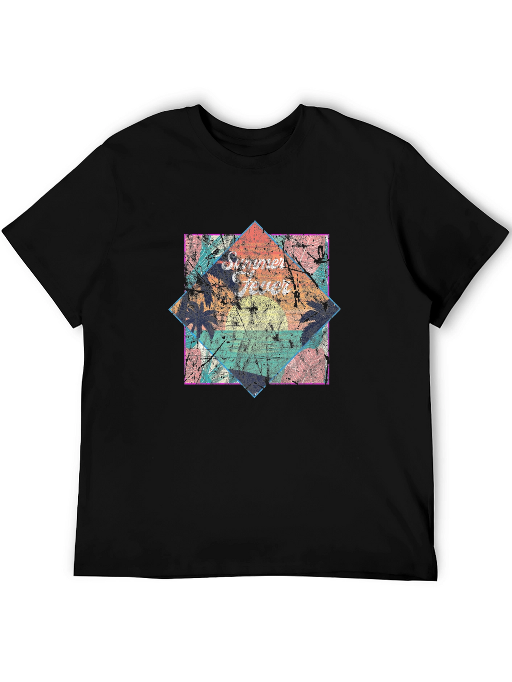 Retro Sunset Beach T-Shirt