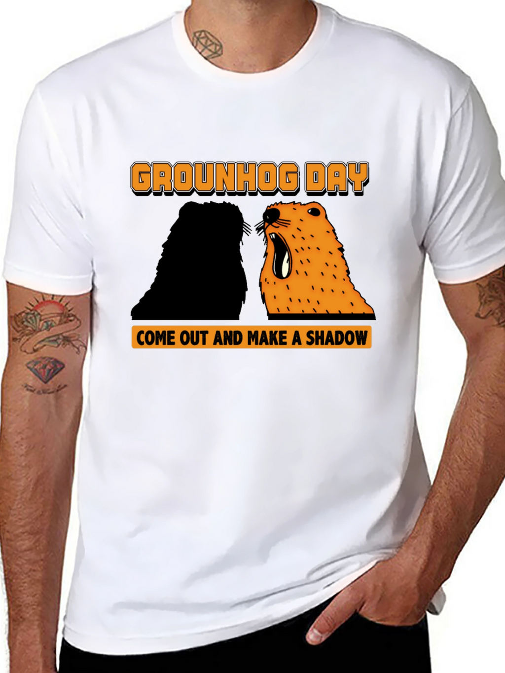 Groundhog Day Shadow T-Shirt