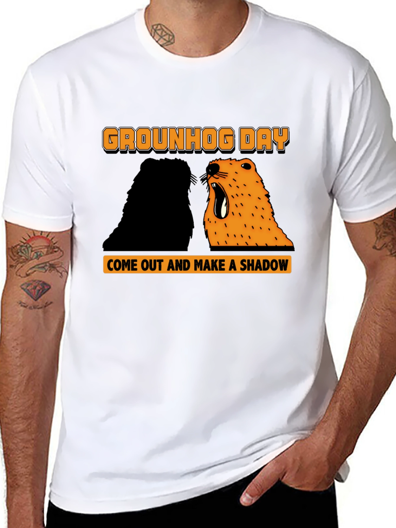 Groundhog Day Shadow T-Shirt