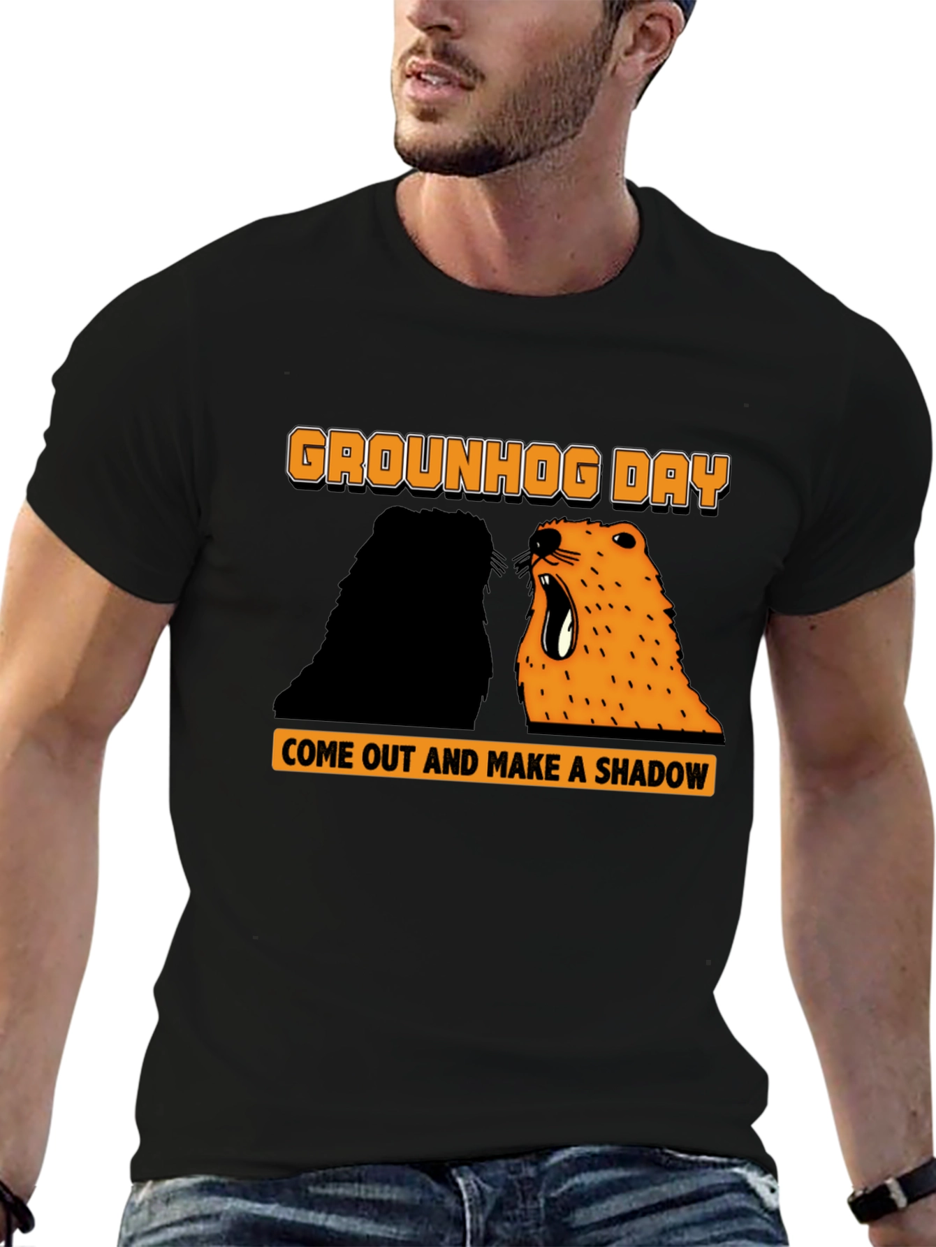 Groundhog Day Shadow T-Shirt