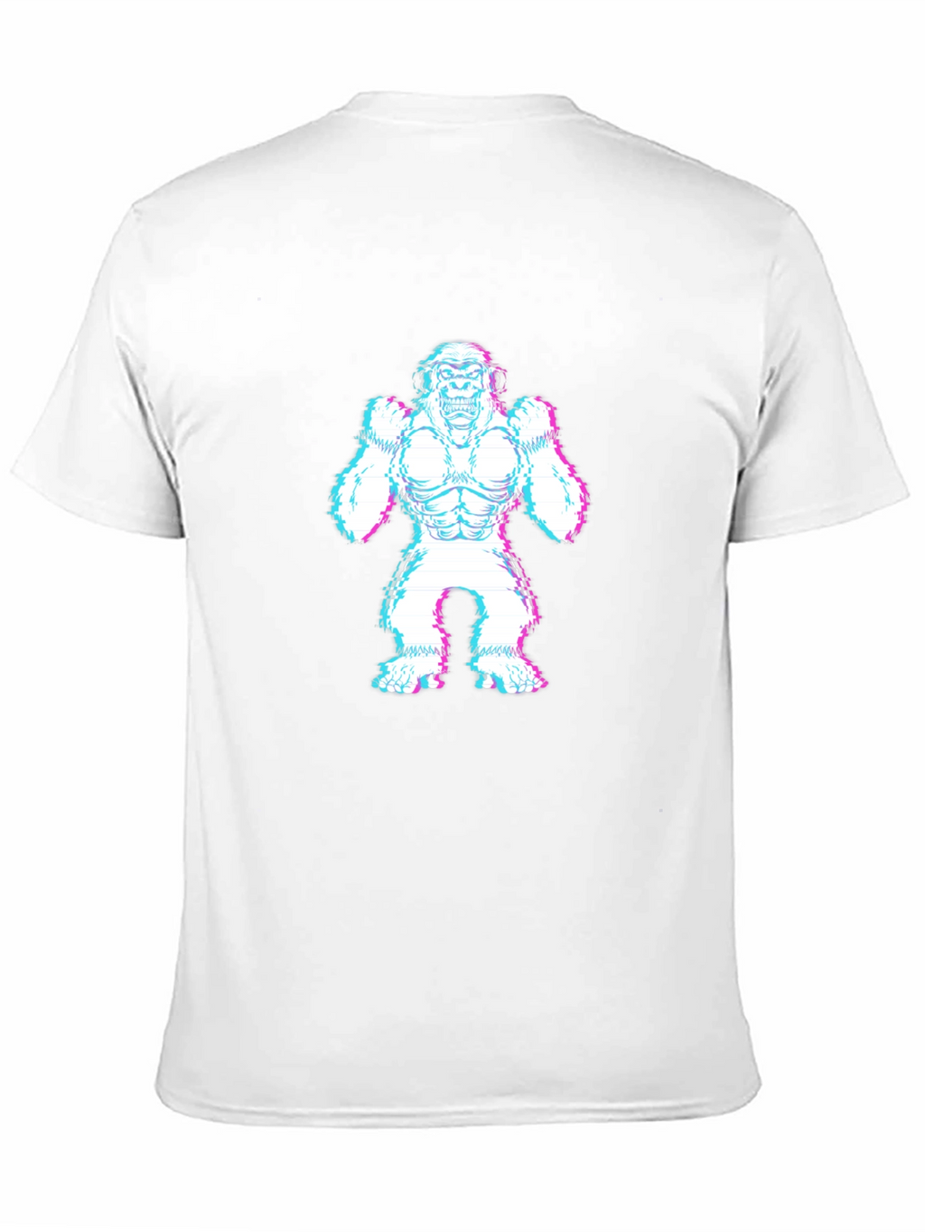 Glitch Gorilla Black T-Shirt
