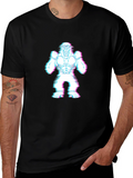 Glitch Gorilla Black T-Shirt
