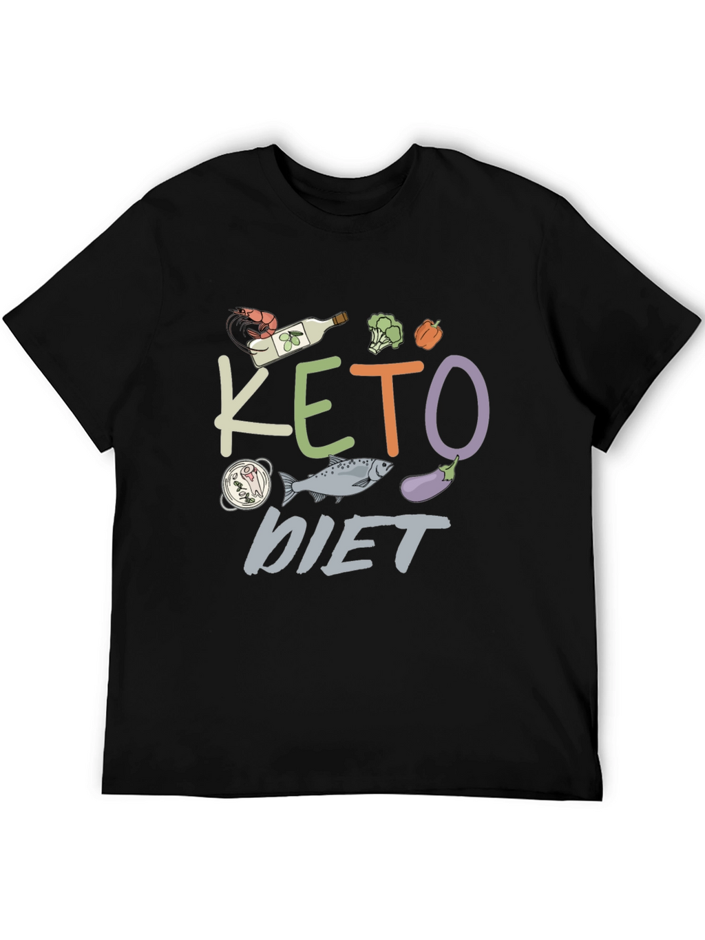 Keto Diet Graphic T-Shirt