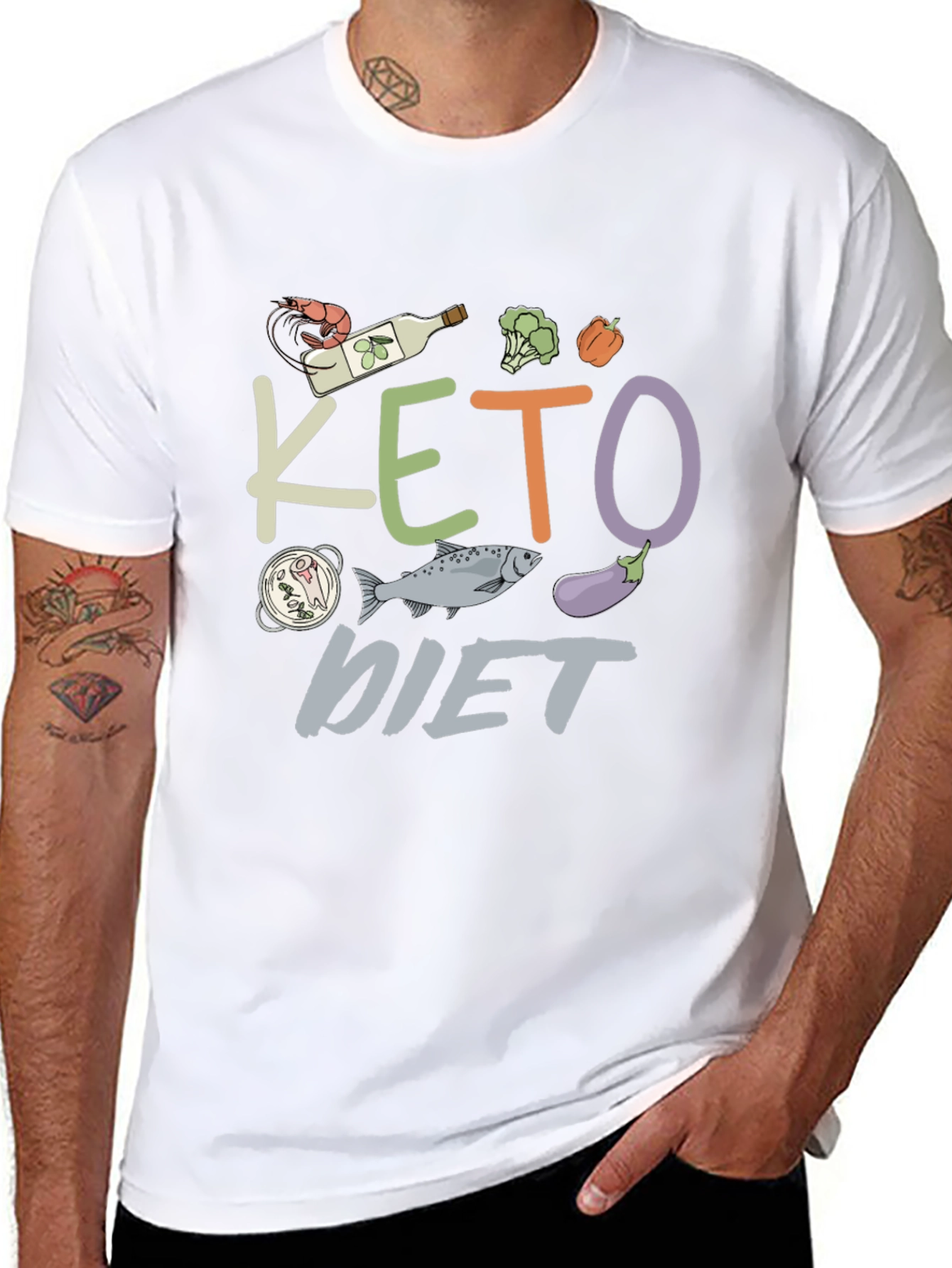 Keto Diet Graphic T-Shirt