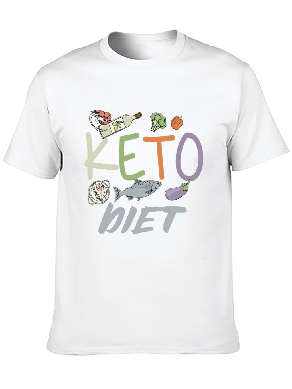 Keto Diet Graphic T-Shirt