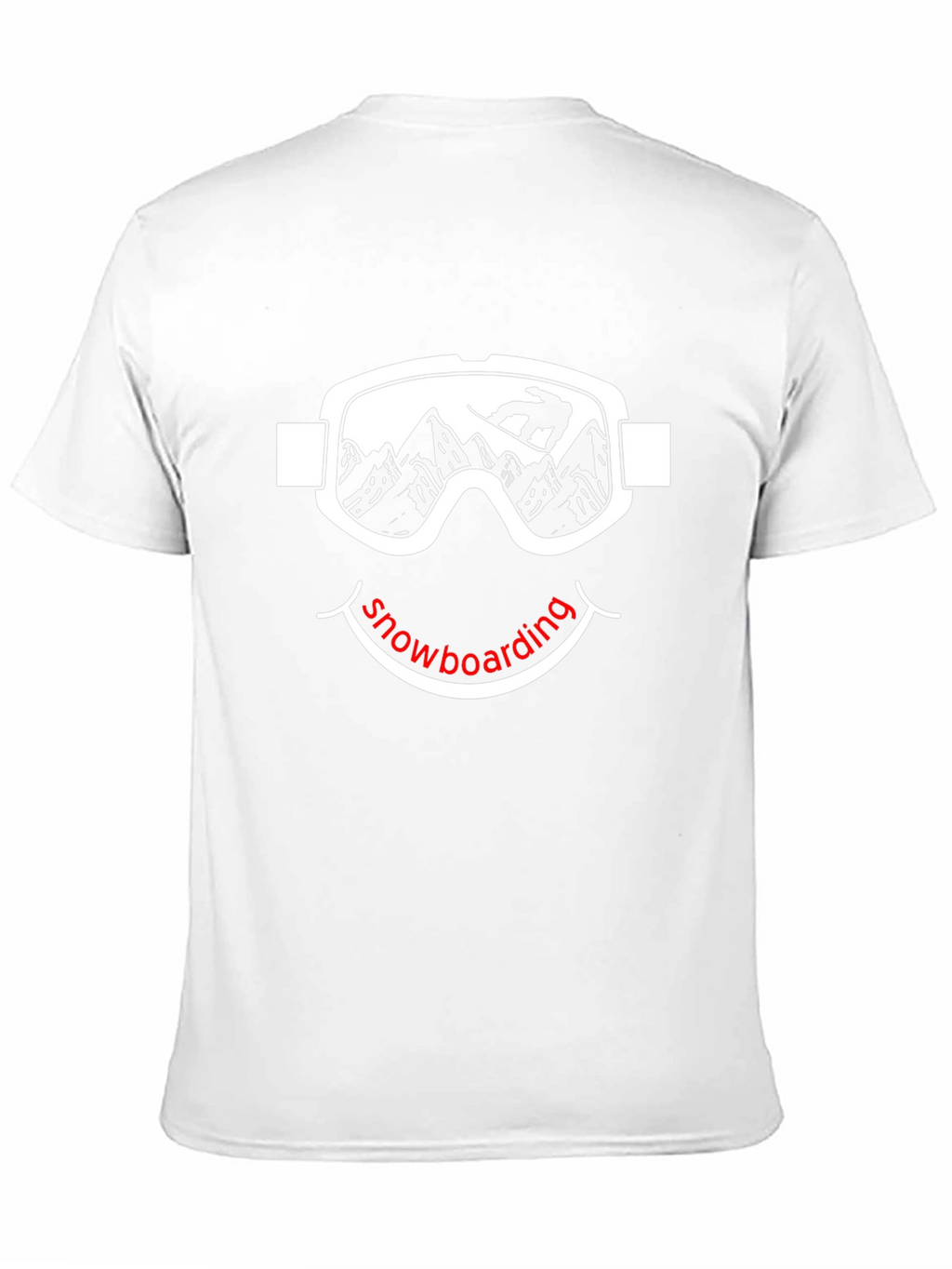 Snowboarding Smiley Face T-Shirt