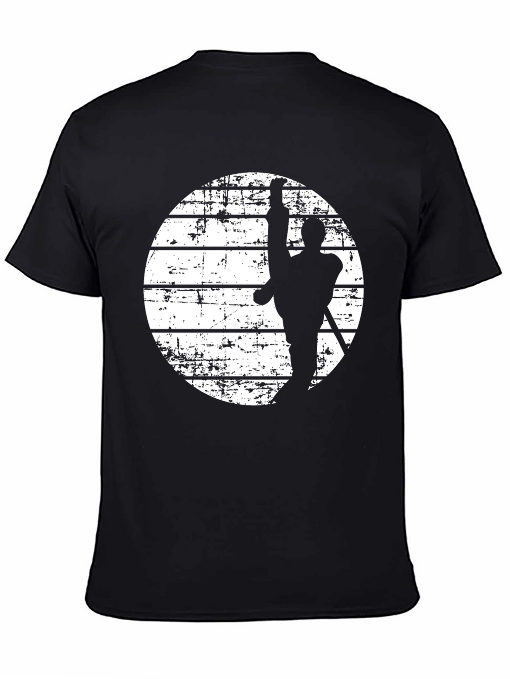 Martial Arts Kick Black T-Shirt