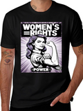 Womens Rights Graphic Tee - Empowering Design