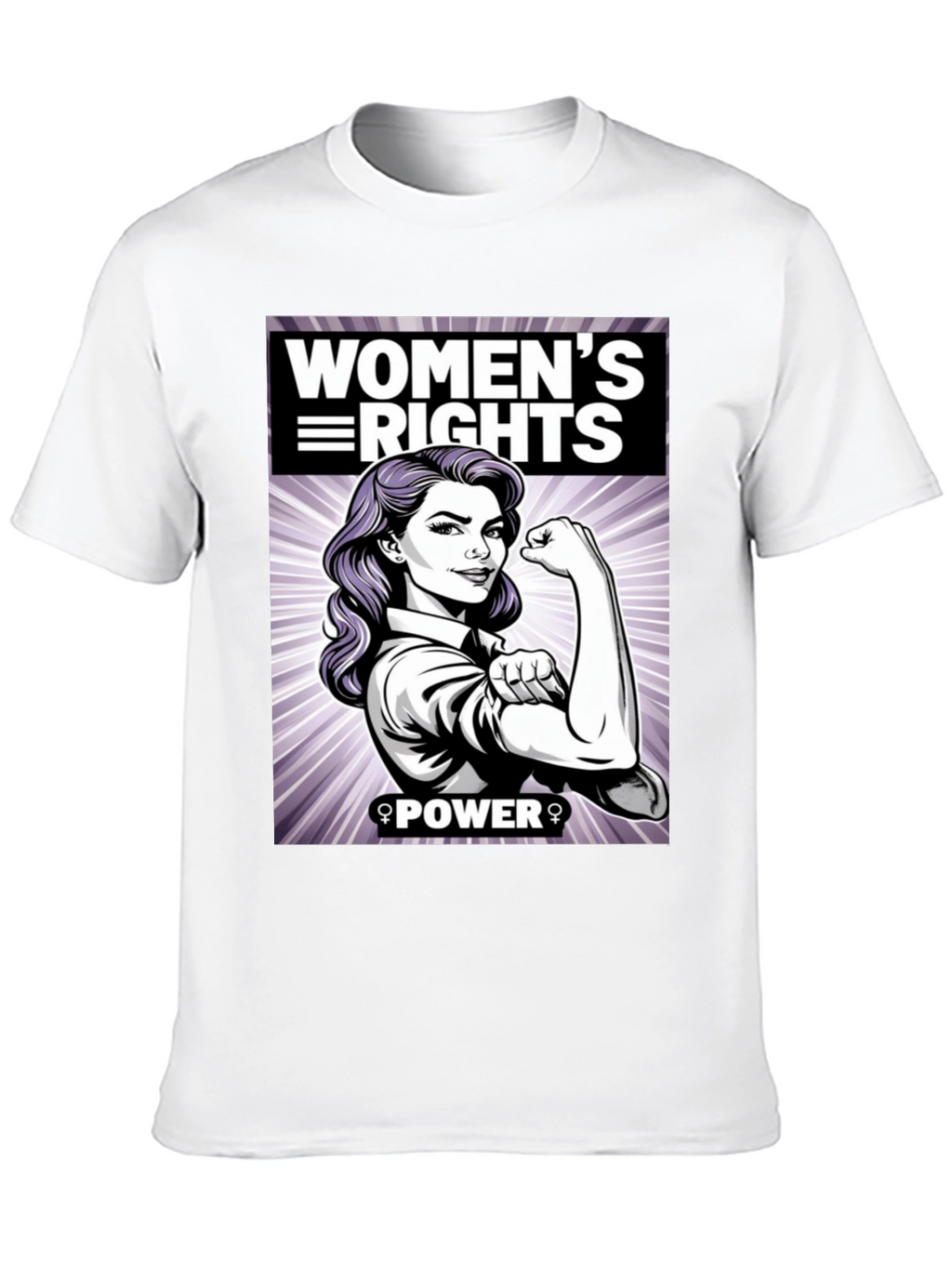 Womens Rights Graphic Tee - Empowering Design