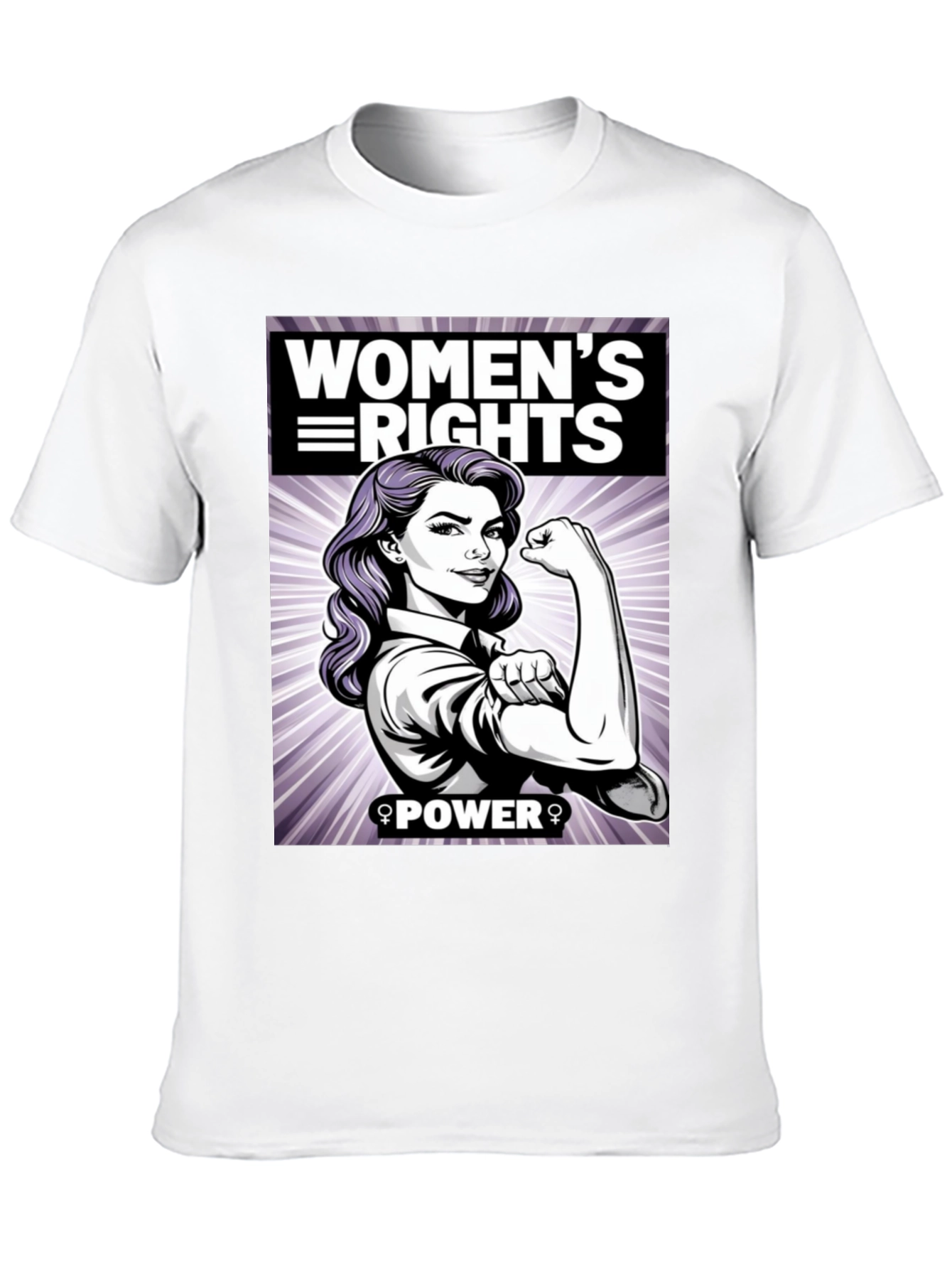 Womens Rights Graphic Tee - Empowering Design