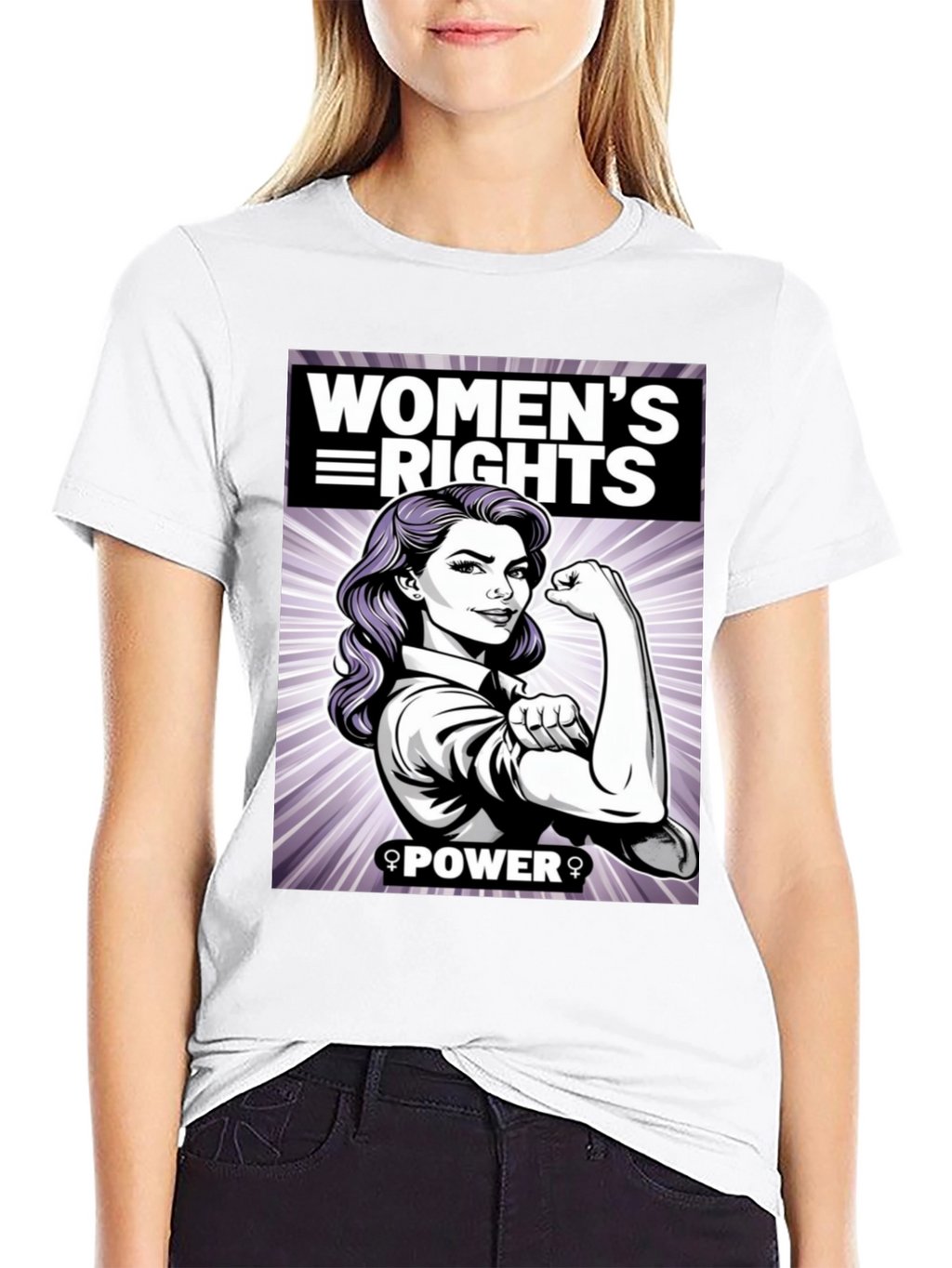 Womens Rights Graphic Tee - Empowering Design