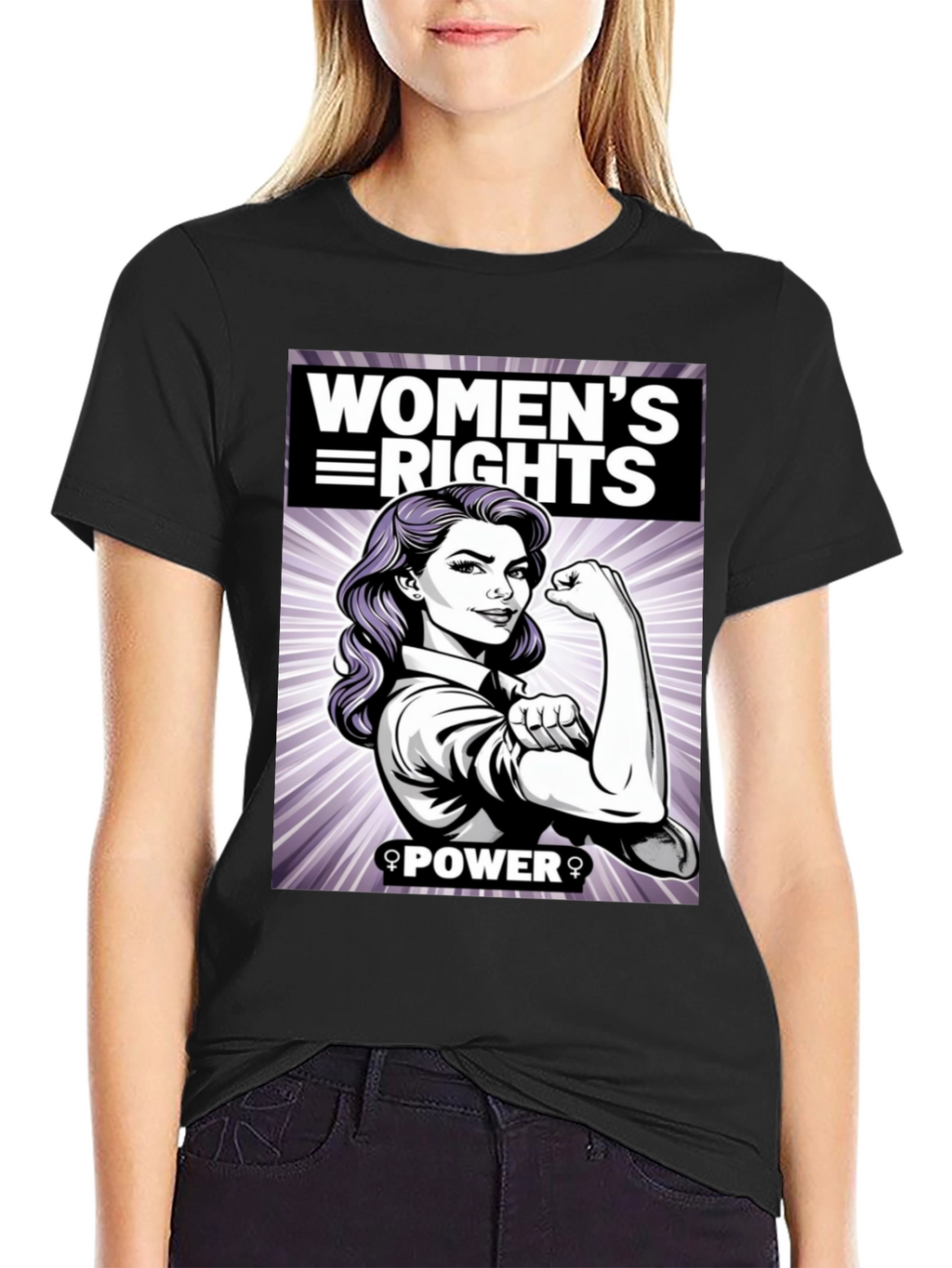 Womens Rights Graphic Tee - Empowering Design