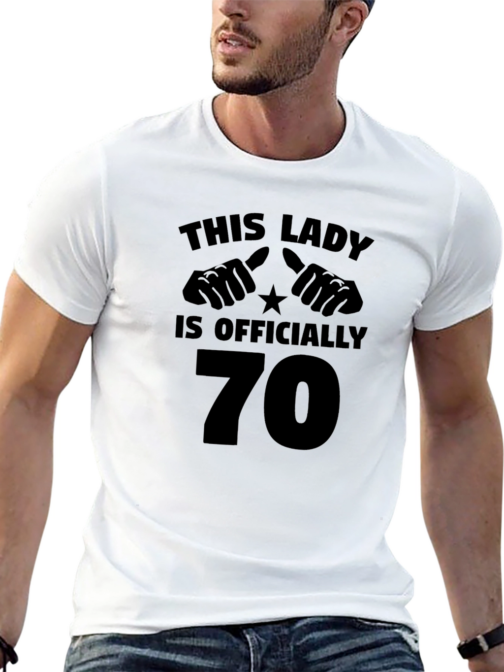 This Lady is Officially 70 T-Shirt
