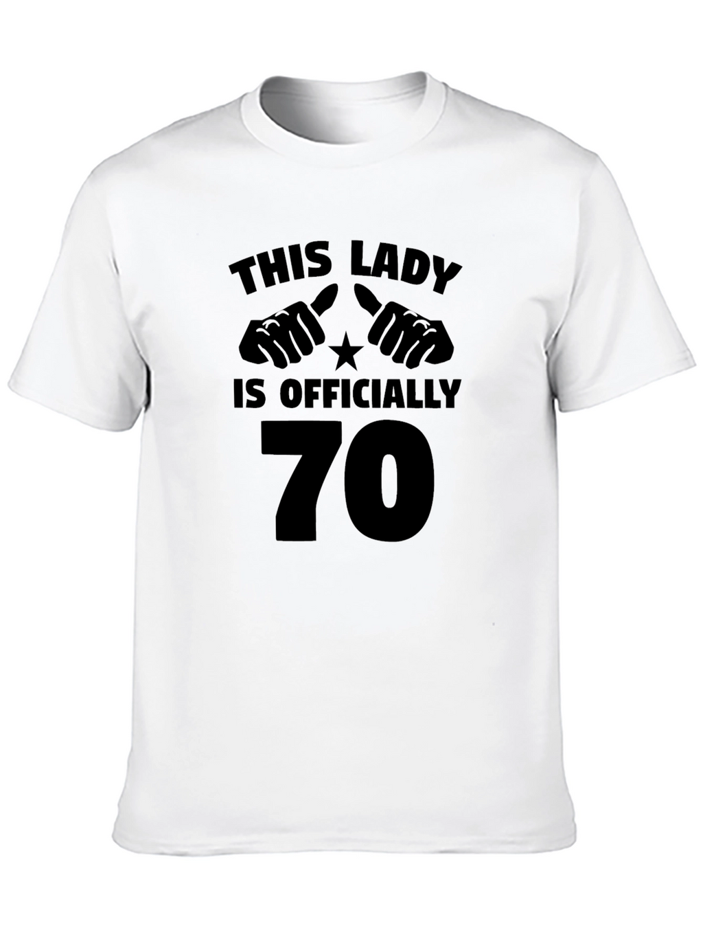 This Lady is Officially 70 T-Shirt