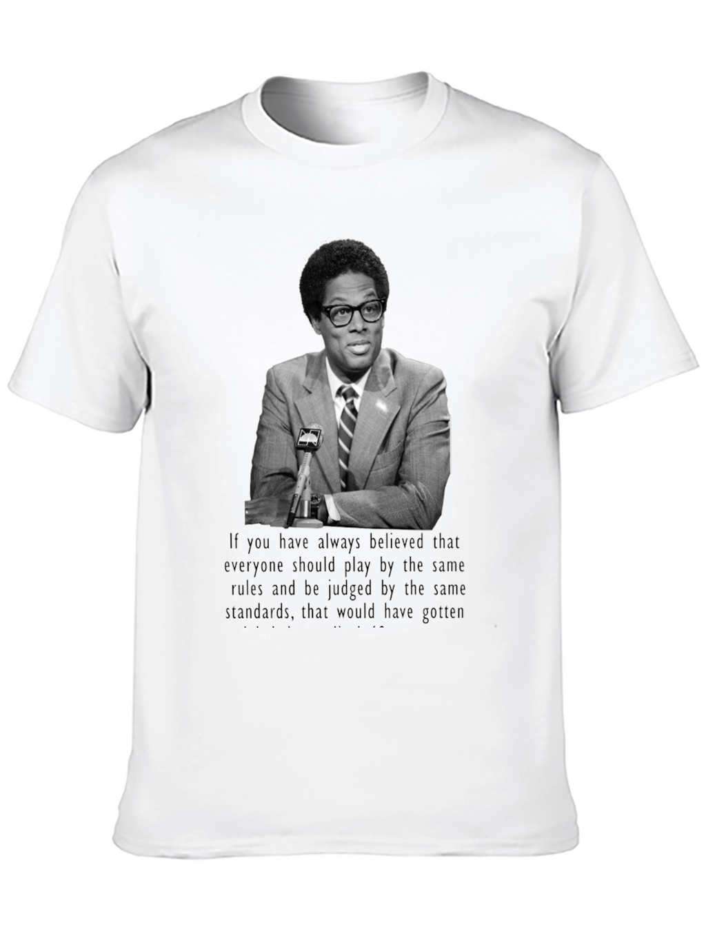 Thomas Sowell T-Shirt - Equal Standards Tee