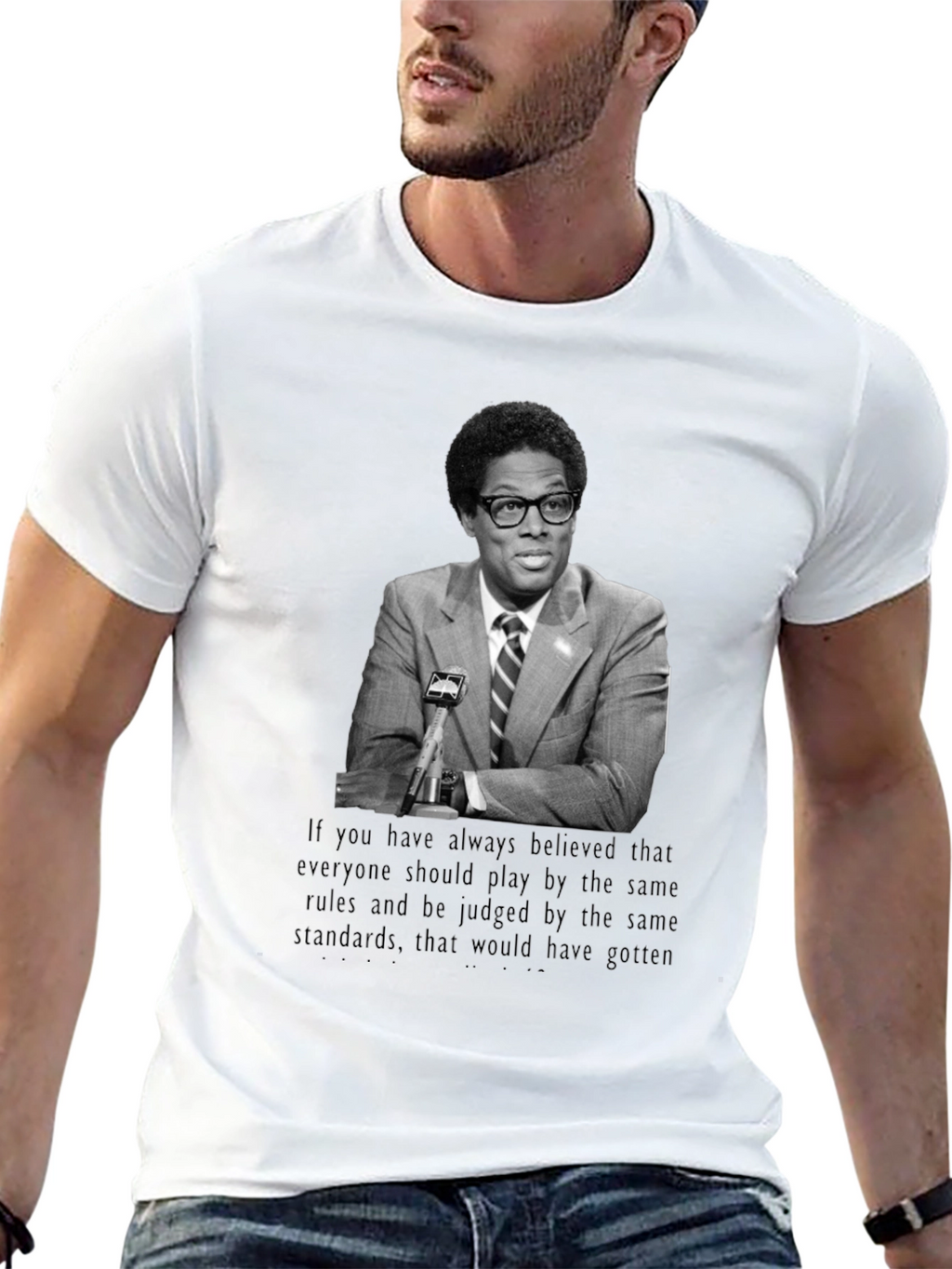 Thomas Sowell T-Shirt - Equal Standards Tee