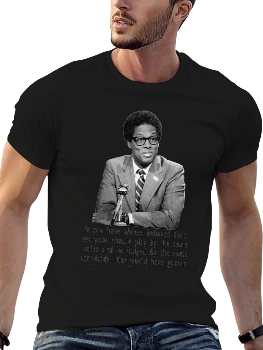 Thomas Sowell T-Shirt - Equal Standards Tee
