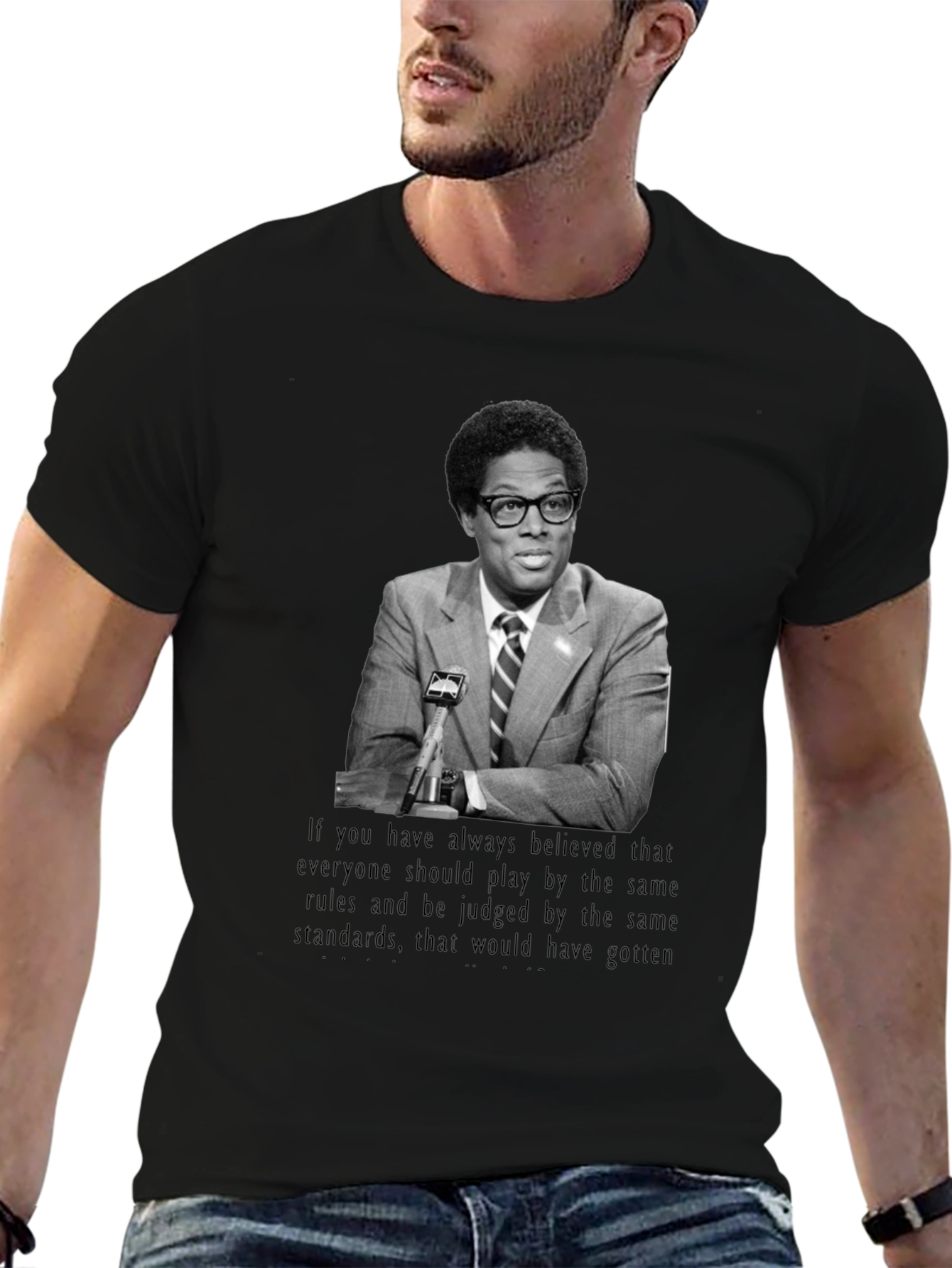 Thomas Sowell T-Shirt - Equal Standards Tee