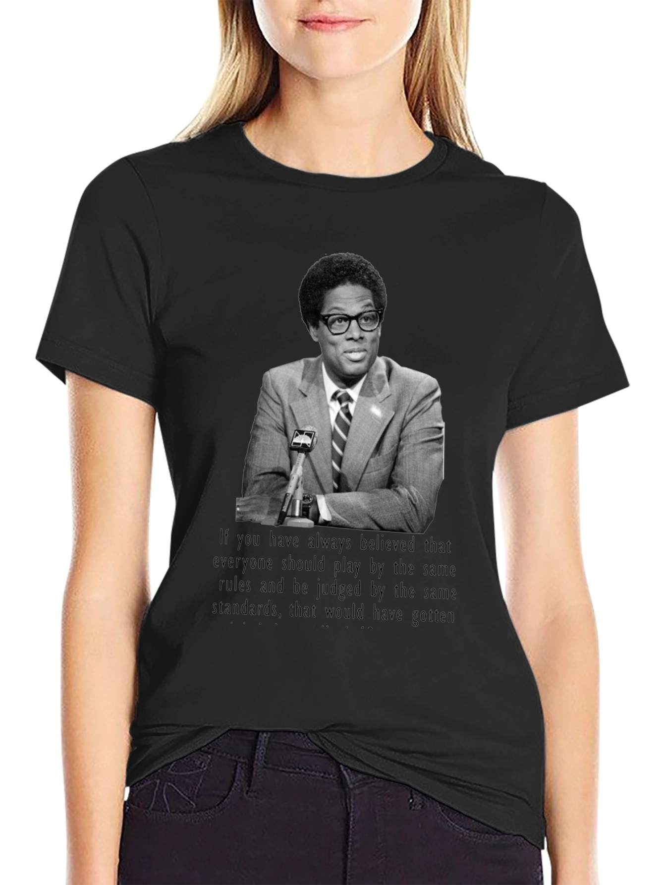Thomas Sowell T-Shirt - Equal Standards Tee