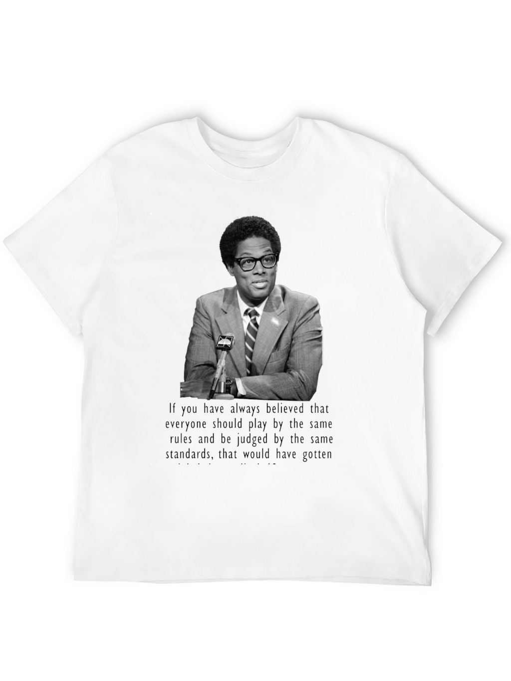 Thomas Sowell T-Shirt - Equal Standards Tee