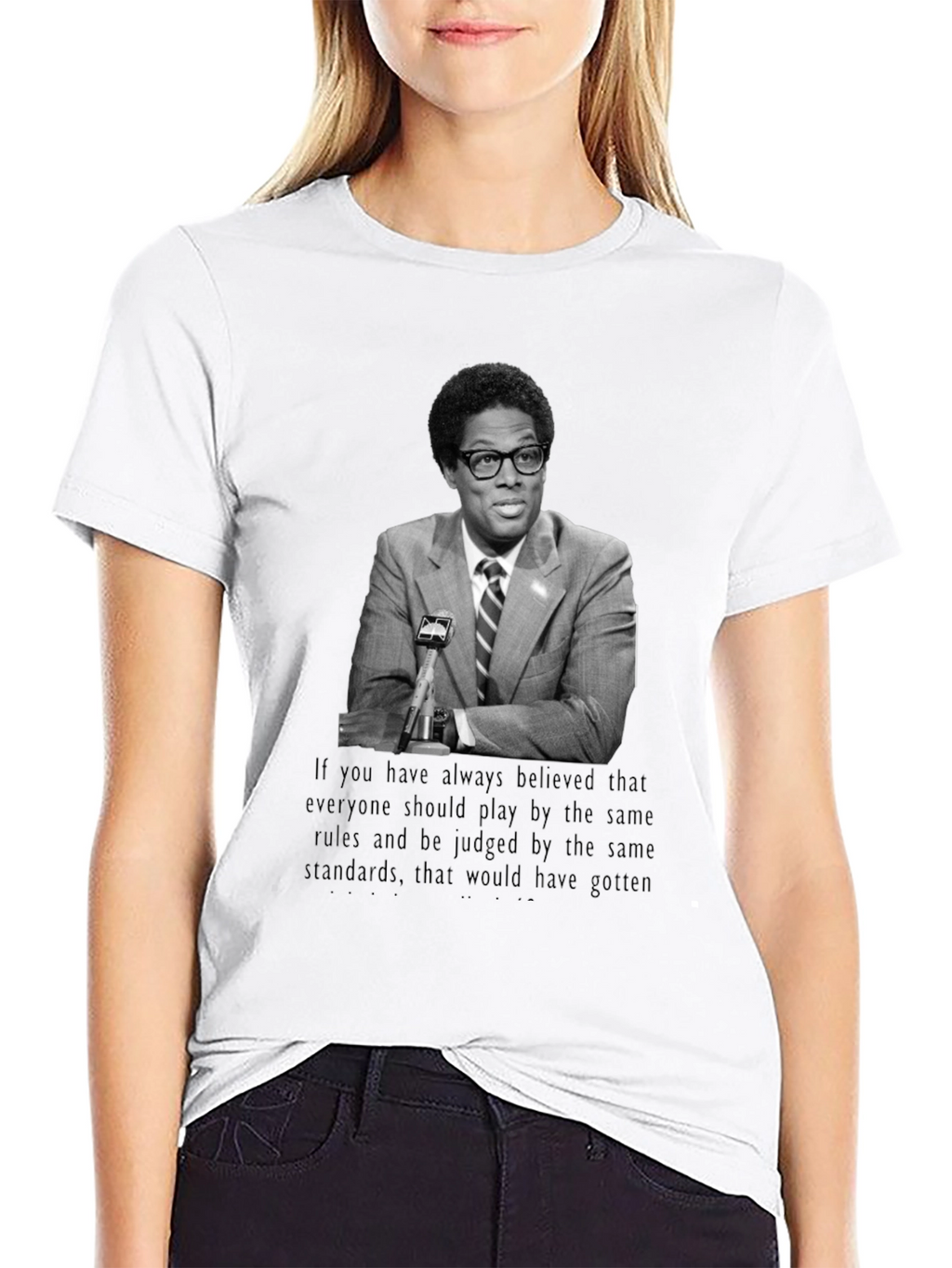 Thomas Sowell T-Shirt - Equal Standards Tee
