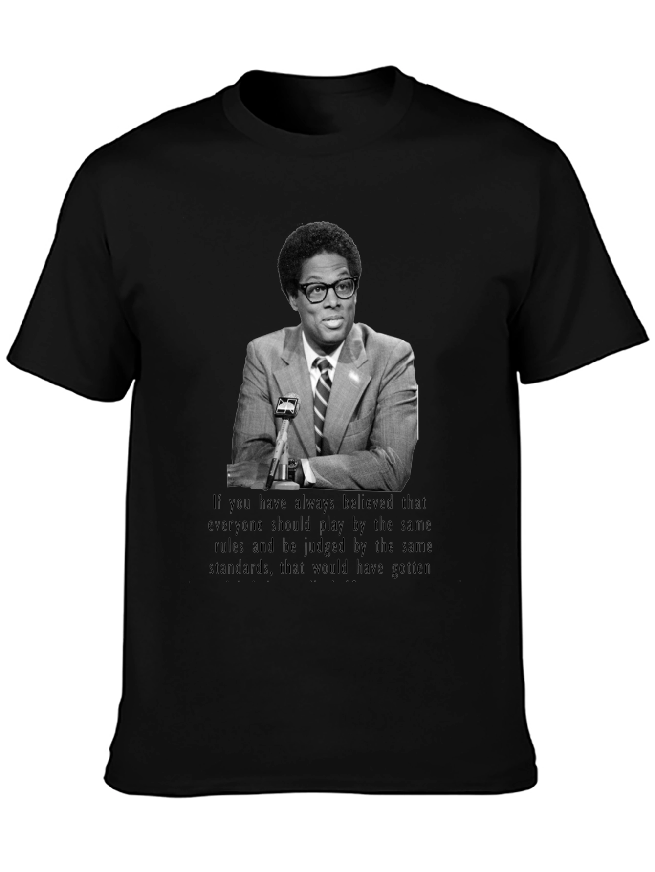 Thomas Sowell T-Shirt - Equal Standards Tee