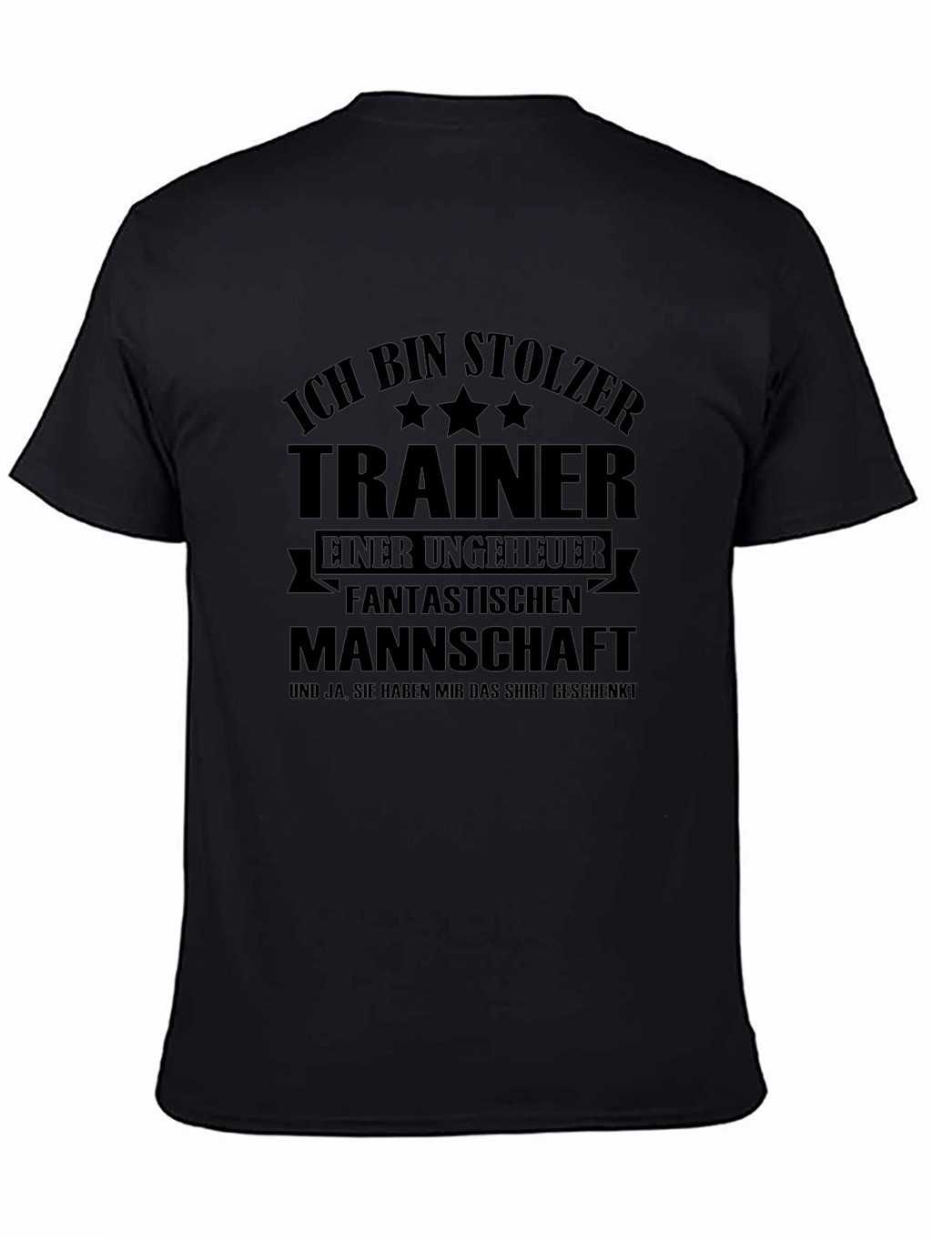 Proud Coach T-Shirt - German Text Trainer Tee
