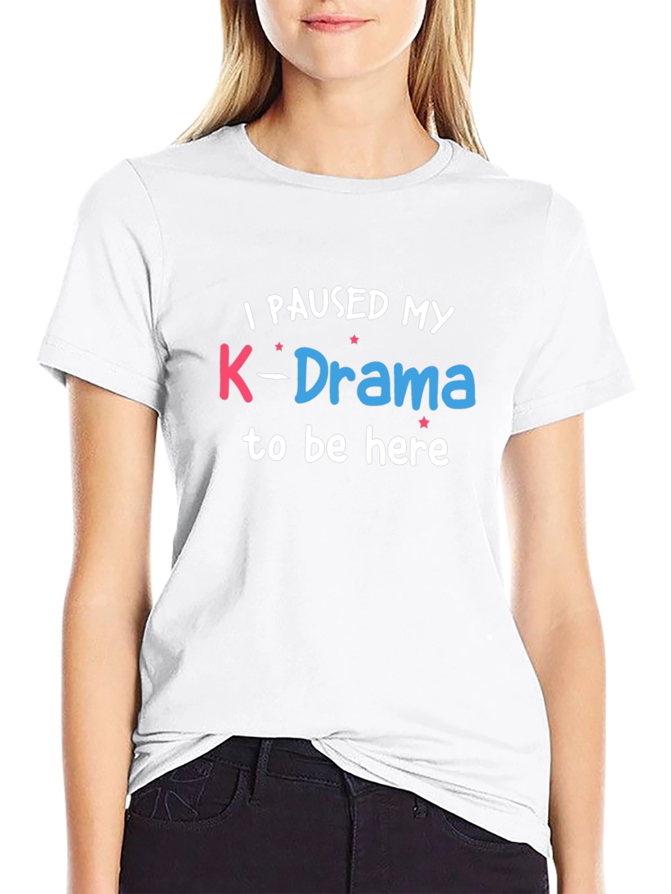 K-Drama Fan T-Shirt -  Paused My K-Drama Tee