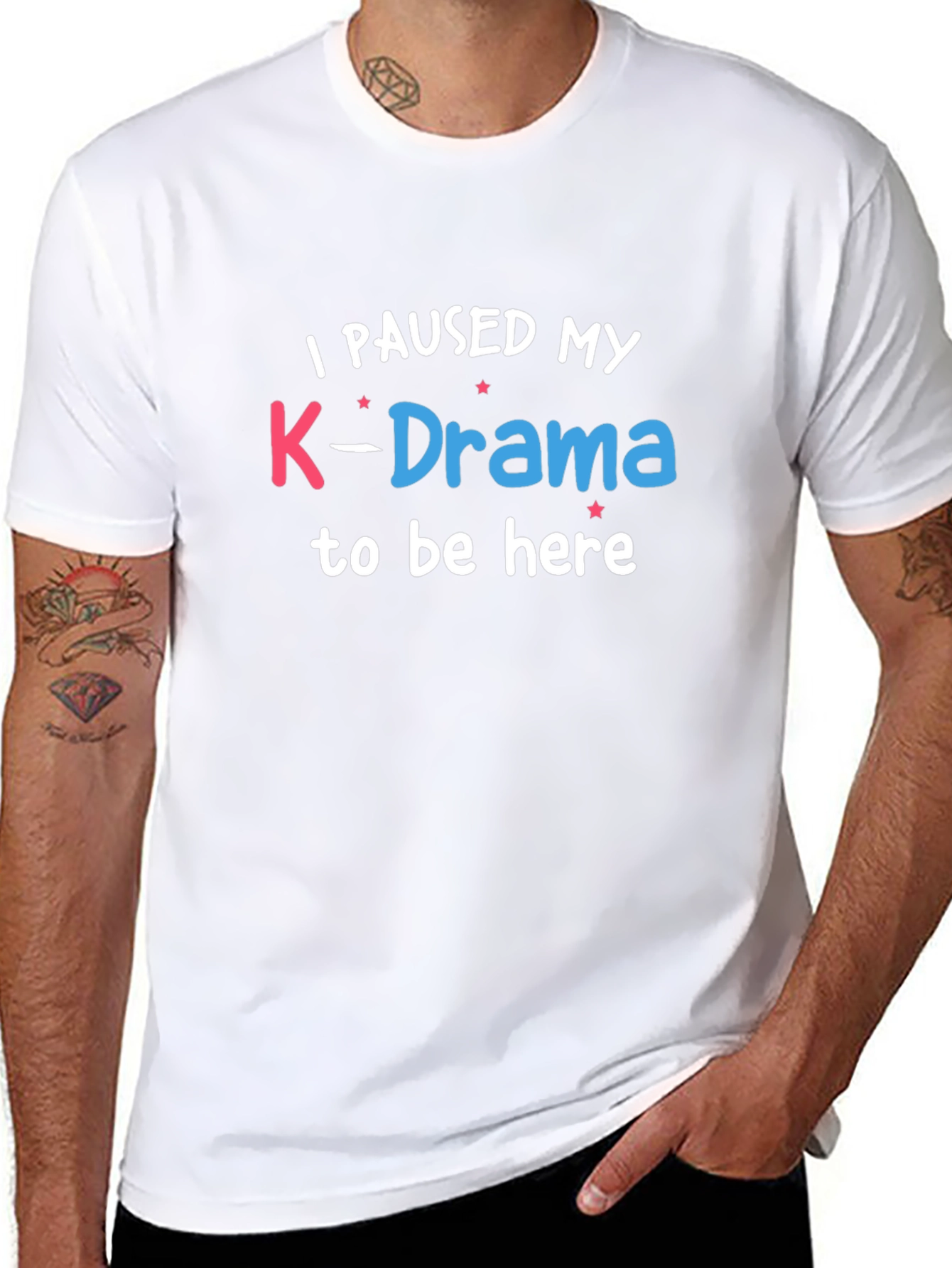K-Drama Fan T-Shirt -  Paused My K-Drama Tee